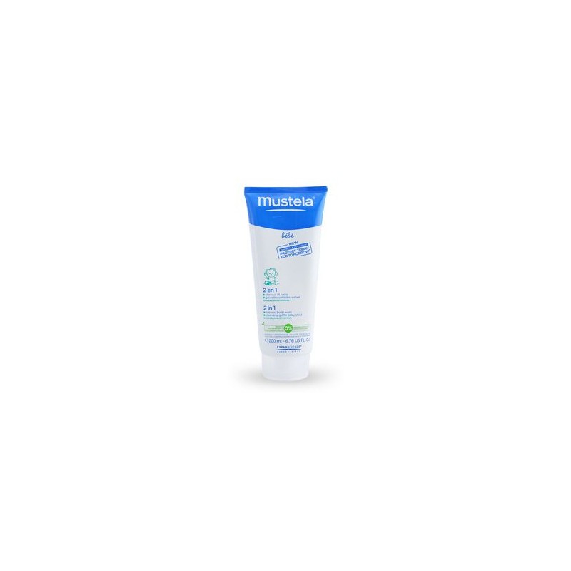 Mustela Gel Nettoyant 2 en 1 Cheveux et Corps 200 ml