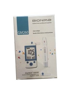 BIONIME Blood Glucose Monitoring System GM260